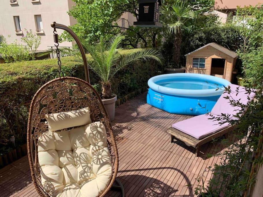Gare La Part Dieu, Avec Terrasse, Jardin Et Parking Lyon Extérieur photo